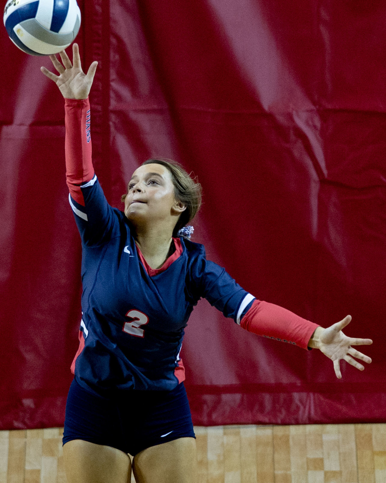 Class B state volleyball, Norris vs. Omaha Skutt, 11.8